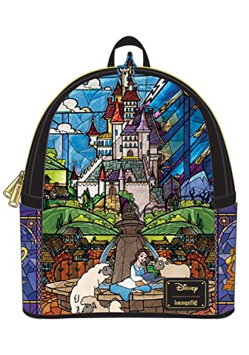 Loungefly Disney Princess Castle Belle Mini Backpack