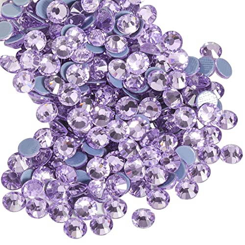 Beadsland Hotfix Rhinestones, Violet, SS20, 1440pcs