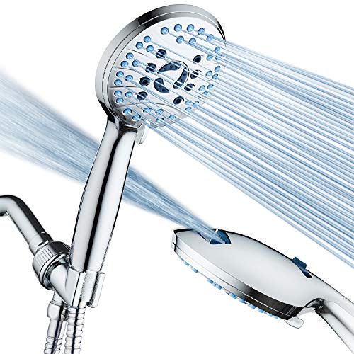 AquaCare 8-mode High Pressure Handheld Shower Head with 2-mode Power Wash