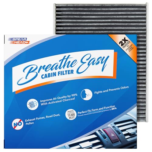 Spearhead Odor Defense Breathe Easy AC & Heater Cabin Air Filter (BE-472)