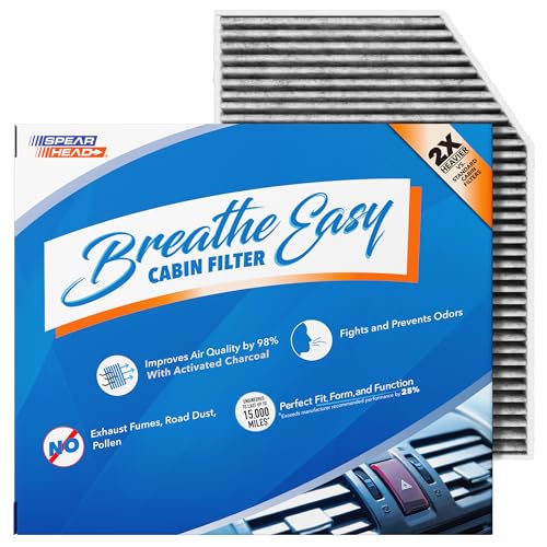 Spearhead Odor Defense Breathe Easy AC & Heater Cabin Air Filter (BE-553B)