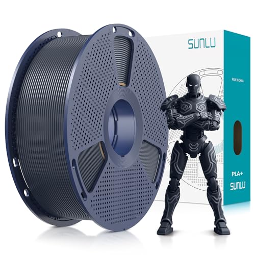 SUNLU PLA Plus Filament 1.75mm Midnight Black 1KG