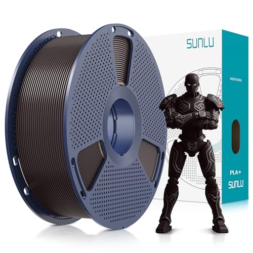 SUNLU PLA Plus Filament 1.75mm Chestnut Black 1KG