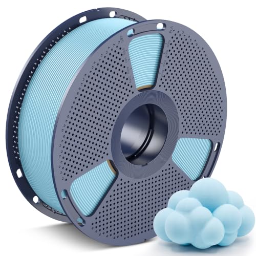 SUNLU PLA 3D Printer Filament, Pastel Blue (Baby Blue), 1KG