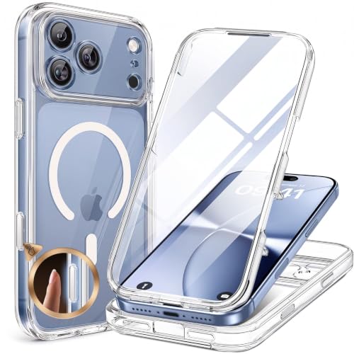 Miracase for iPhone 18 Pro Max Case 6.9", Full Body Phone Protection, Clear