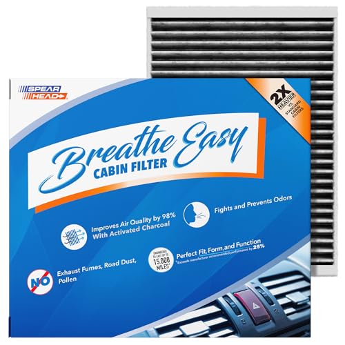 Spearhead Odor Defense Breathe Easy AC & Heater Cabin Air Filter (BE-155)