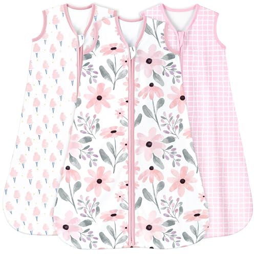 Yoofoss Baby Sleep Sack 12-18 Month 0.5TOG 100% Organic Cotton 2-Way Zipper