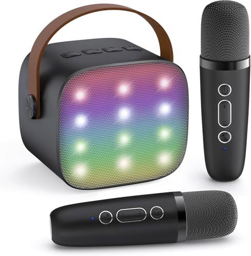 YLL Karaoke Machine for Kids Adults, Birthday Gifts for Boys 5-12+Years Old
