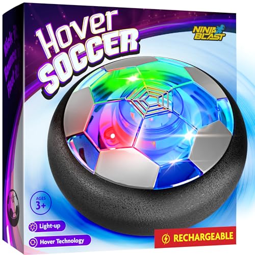 Hover Soccer Light-Up Ball - Birthday Gift for Boys - Kids Gifts Ages 5-12