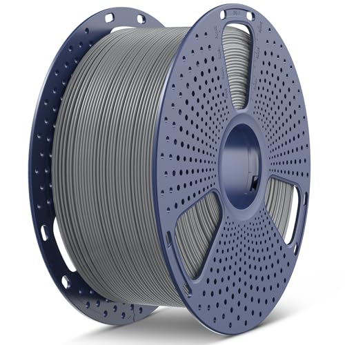 SUNLU PLA 3D Printer Filament, Large Spool, Grey, 3KG