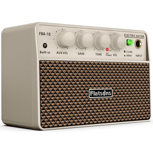 10W Mini Guitar Amp,Rechargeable Electric Guitar Amplifier