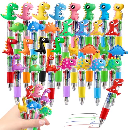 CZWZ 30Pcs Mini Multicolor Pens in One 4-in-1 Cute Pens Bulk for Kids, Ballpoint Pen for Birthdays and Parties, Fun Gifts Ass
