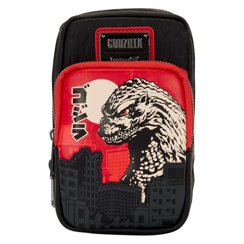 Loungefly Godzilla Cellphone Crossbody Bag with Coin Bag
