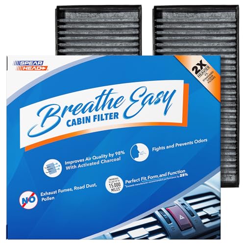 Spearhead Odor Defense Breathe Easy AC & Heater Cabin Air Filter (BE-936)