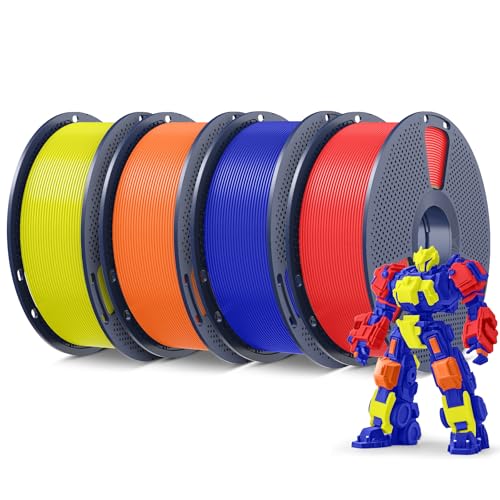 SUNLU 3D Printer Filament PLA Plus 1.75mm, 4KG Bundle