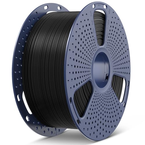 SUNLU PLA 3D Printer Filament, Large Spool, Black, 3KG