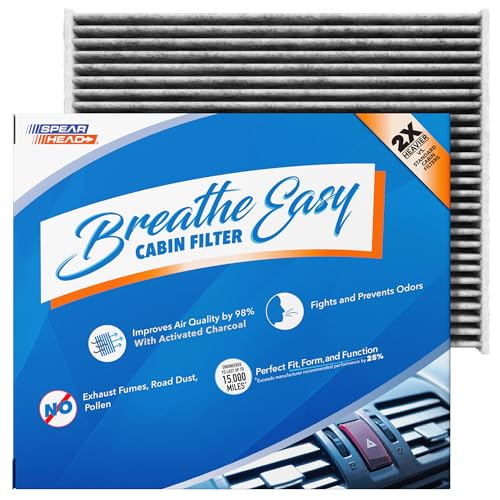 Spearhead Odor Defense Breathe Easy AC & Heater Cabin Air Filter (BE-772)