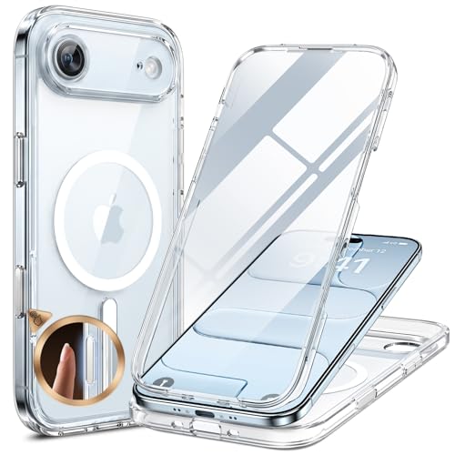 miracase Magnetic for iPhone Air Case 6.5-inch with Camera Control, [Compatible with MagSafe] Full-Body Protection Slim Phone
