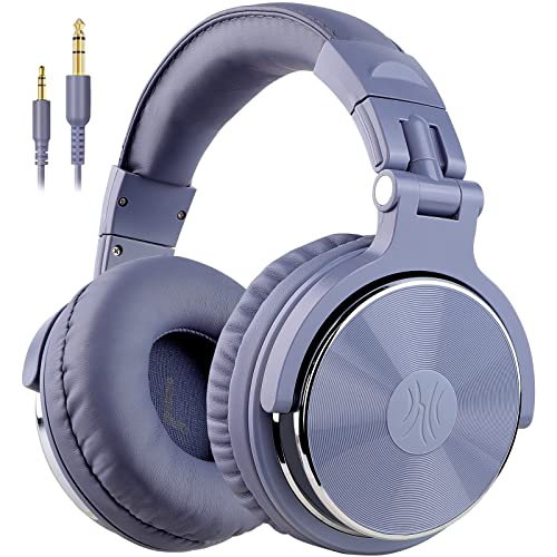 OneOdio Wired Over Ear Headphones Studio Monitor & Mixing DJ Stereo Headsets with 50mm Neodymium Drivers and 1/4 to 3.5mm Jac