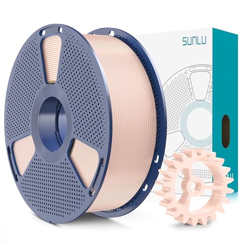 SUNLU PLA+2.0 3D Printer Filament, Beige, 1KG