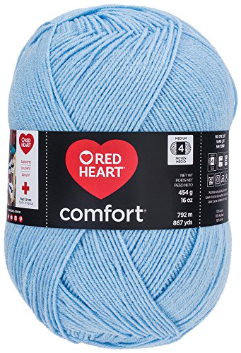 Red Heart Comfort Yarn - Baby Blue