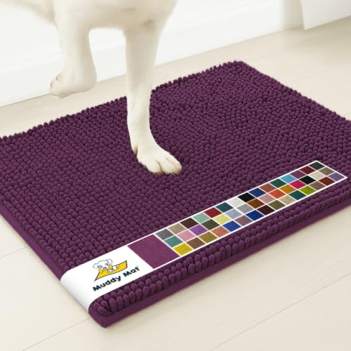 Muddy Mat® | Super Water Absorbent Door Mat Indoor, Microfiber Quick Dry Chenille Entryway Rug,Slip Resistant Front Door Mat,