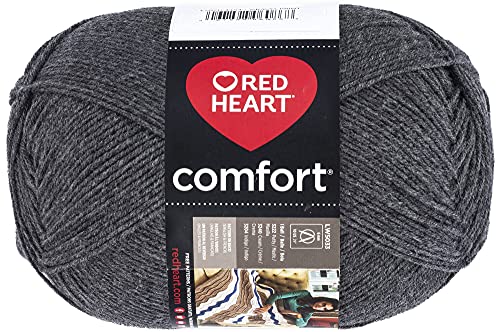 Red Heart Comfort Yarn, Charcoal
