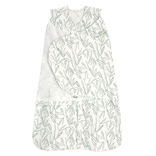 HALO SleepSack Swaddle | Cotton | 1.5 TOG | 68-75°F | 6-12 lbs |Leaves