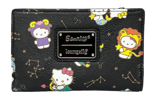 Loungefly Sanrio Hello Kitty Zodiac Updated Allover Print Zip Around Wallet