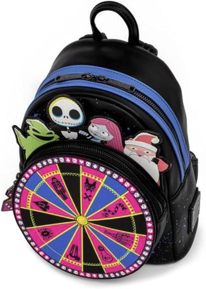Loungefly Nightmare Before Christmas Oogie Boogie Wheel Mini Backpack