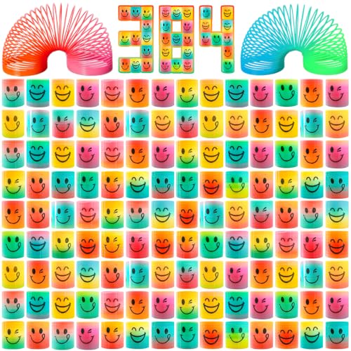 Cocurb 384 PCs Mini Spring Party Favors for Kids 4 to 8, 4 Assorted Designs