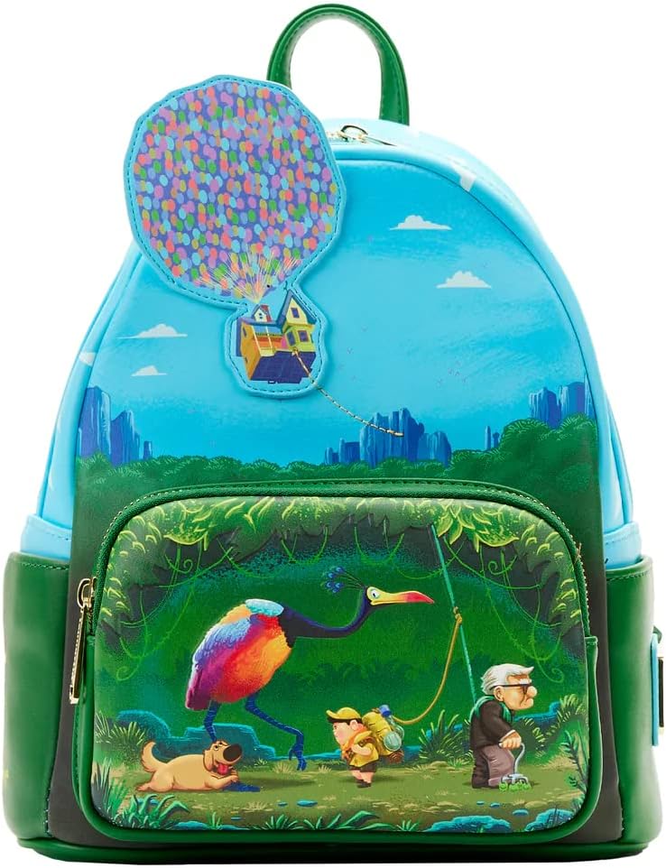 Loungefly Disney Pixar Up Moment Jungle Stroll Mini Backpack