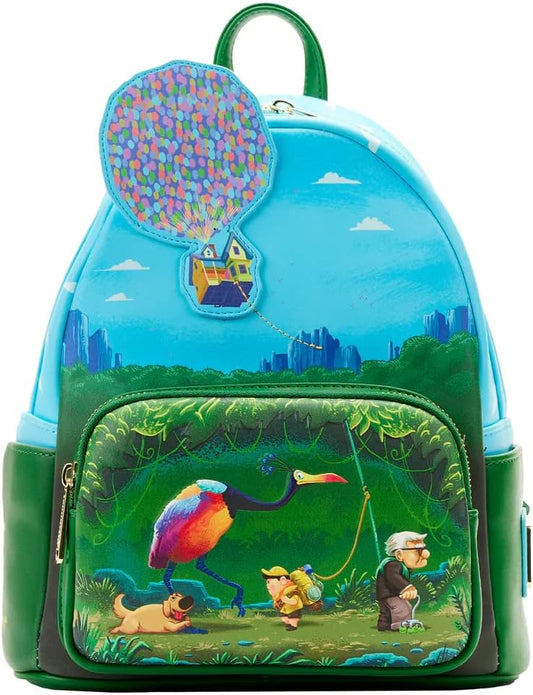 Loungefly Disney Pixar Up Moment Jungle Stroll Mini Backpack