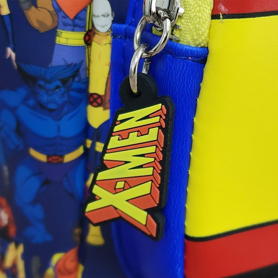 Loungefly Marvel Comic X-Men 1997 All Over Print Mini Backpack