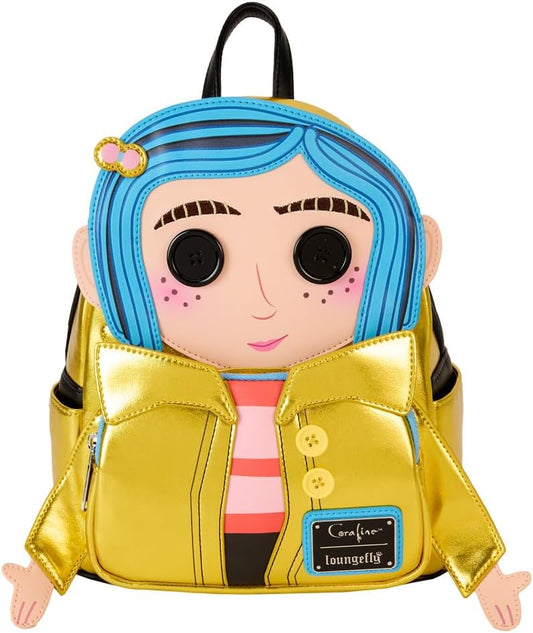 Loungefly Coraline 15th Anniversary Laika Doll Mini Backpack