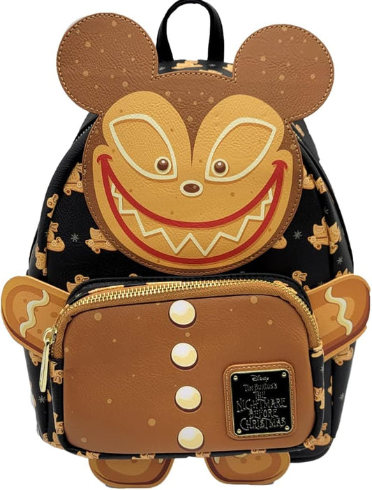 Loungefly Nightmare Before Christmas Gingerbread Scary Teddy Mini Backpack