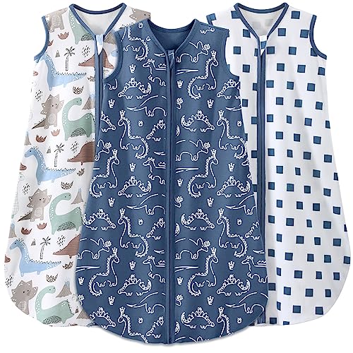 Yoofoss Baby Sleep Sack 18-24 Month 0.5TOG 100% Organic Cotton 2-Way Zipper