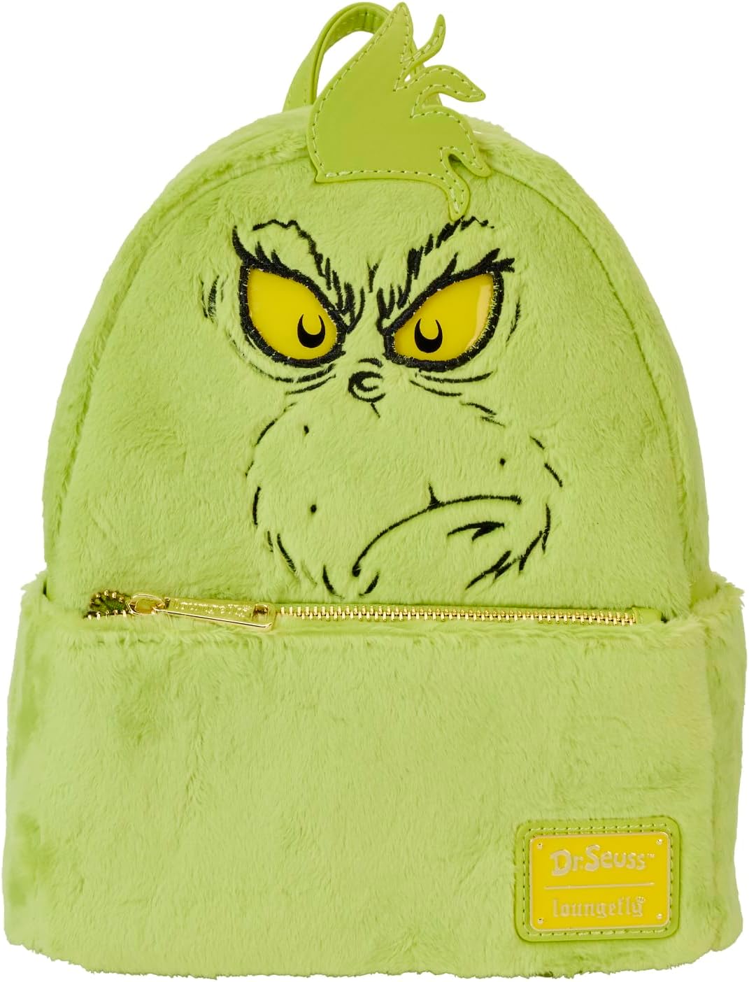 Loungefly Dr. Seuss Grinch Plush Light-Up Cosplay Mini Backpack