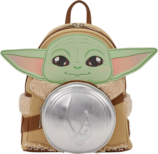 Loungefly Star Wars The Mandalorian Grogu & Anzellan Mini Backpack