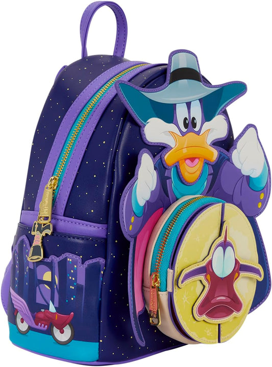 Loungefly Disney Darkwing Duck Glow-in-the-Dark Mini Backpack
