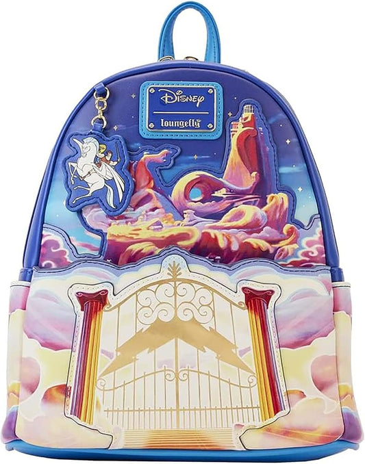 Loungefly Disney Hercules Mount Olympus Gates Mini Backpack
