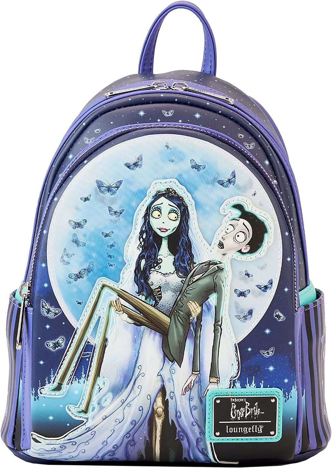 Loungefly Warner Bros Corpse Bride Moon Mini Backpack