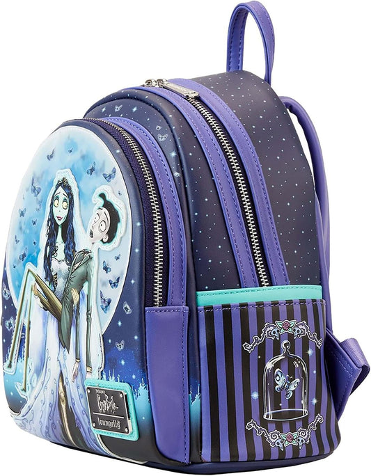 Loungefly Warner Bros Corpse Bride Moon Mini Backpack