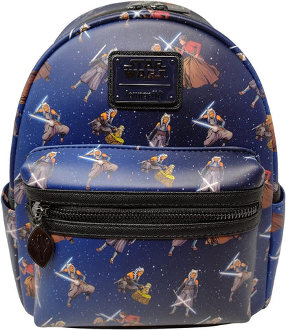 Loungefly Star Wars Ahsoka Tano and Grogu Mandalorian Bag