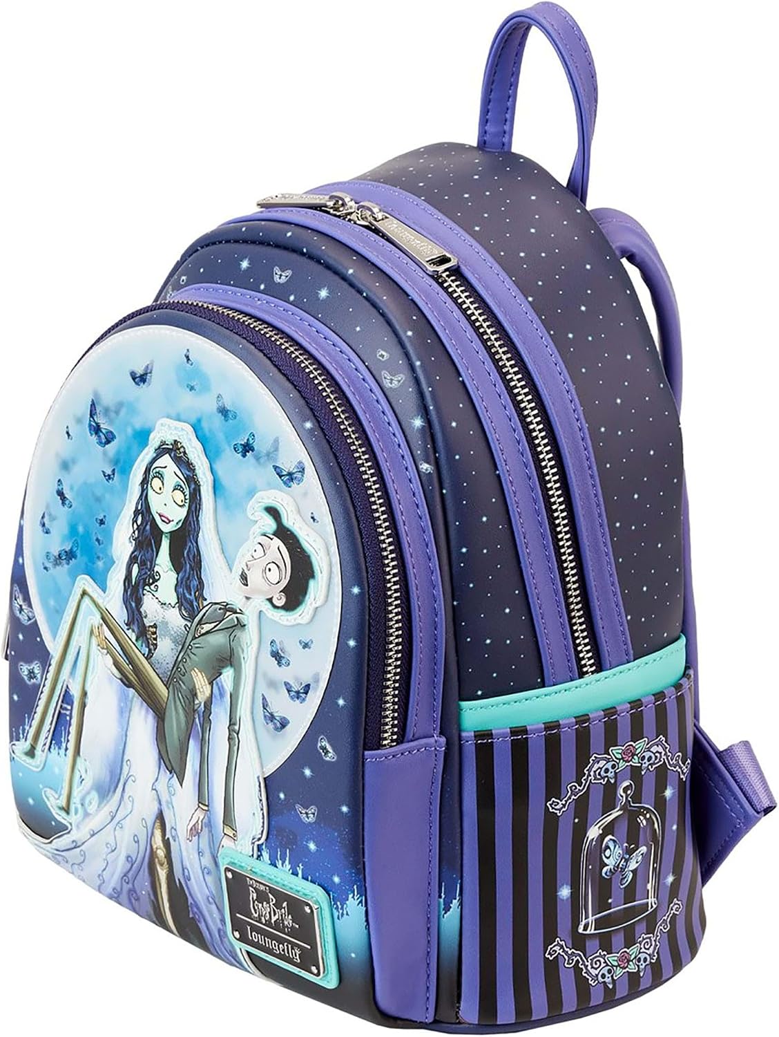 Loungefly Warner Bros Corpse Bride Moon Mini Backpack