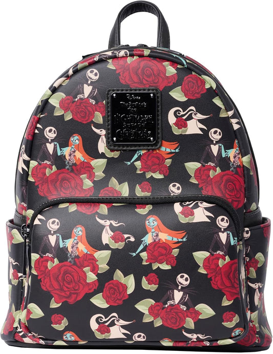 Loungefly Nightmare Before Christmas Jack Skellington Floral Backpack