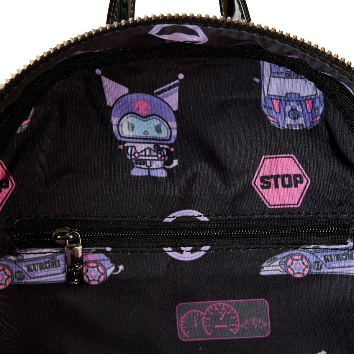 Loungefly Sanrio Kuromi Tokyo Speed Racer Mini Backpack